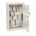 ELECTRONIC KEY SAFE, 48-KEY, STEEL, SAND, 11 3/4 X 4 X 17 3/8