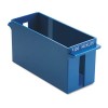 PORTA-COUNT SYSTEM EXTRA-CAPACITY ROLLED COIN PLASTIC STORAGE TRAY, BLUE