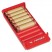 PORTA-COUNT SYSTEM ROLLED COIN PLASTIC STORAGE TRAY, RED