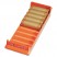 PORTA-COUNT SYSTEM ROLLED COIN PLASTIC STORAGE TRAY, ORANGE