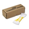 SELF-ADHESIVE CURRENCY STRAPS, YELLOW, $1,000 IN $10 BILLS, 1000 BANDS/BOX