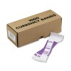 SELF-ADHESIVE CURRENCY STRAPS, VIOLET, $2,000 IN $20 BILLS, 1000 BANDS/BOX