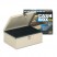 HEAVY-DUTY STEEL CASH BOX W/7 COMPARTMENTS, LATCH LOCK, SAND