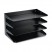 STEELMASTER MULTI-TIER HORIZONTAL LEGAL ORGANIZERS, FOUR TIER, STEEL, BLACK