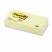 ORIGINAL NOTES, 3 X 3, LINED, CANARY YELLOW, 6 100-SHEET PADS/PACK