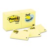 ORIGINAL NOTES, 3 X 5, CANARY YELLOW, 24 90-SHEET PADS/PACK