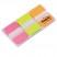 DURABLE FILE TABS, 1 X 1 1/2, ASSORTED FLUORESCENT COLORS, 66/PACK