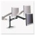DESK-MOUNT ARM FOR MONITOR, 10-1/2 X 18 X 6, BLACK