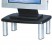 ADJUSTABLE HEIGHT MONITOR STAND, 12 X 15 X 1-5 7/8, BLACK/SILVER