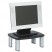 ADJUSTABLE HEIGHT MONITOR STAND, 12 X 15 X 1-5 7/8, BLACK/SILVER