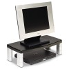 EXTRA-WIDE ADJUSTABLE MONITOR STAND, BLACK
