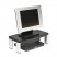 EXTRA-WIDE ADJUSTABLE MONITOR STAND, BLACK