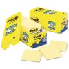CABINET PACK, POP-UP NOTES, 3 X 3, CANARY YELLOW, 18 90-SHEET PADS/PACK