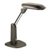 LOW-GLARE COMPACT FLUORESCENT POLARIZING TASK LAMP, WEIGHTED BASE, 21