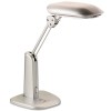 LOW-GLARE COMPACT FLUORESCENT POLARIZING TASK LAMP, WEIGHTED BASE, 21