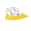 BRITEHUE MULTIPURPOSE COLORED PAPER, 24LB, 8-1/2 X 11, YELLOW, 500 SHEETS/REAM