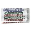 DECORATED WOOD PENCIL, SIXTH GRADERS ARE #1, HB #2, WE BRL, DOZEN