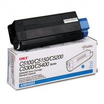 42804503 TONER (TYPE C6), 3000 PAGE-YIELD, CYAN