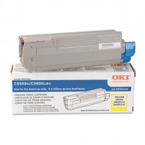 43324401 HIGH-YIELD TONER, 5000 PAGE-YIELD, YELLOW