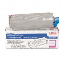 43324402 HIGH-YIELD TONER (TYPE C8), 5000 PAGE-YIELD, MAGENTA