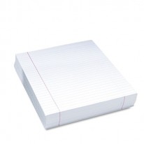 COMPOSITION PAPER, 16 LBS., 8-1/2 X 11, WHITE, 500 SHEETS/PACK