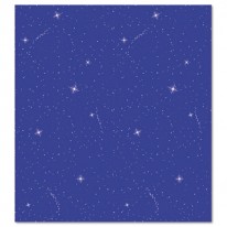 FADELESS DESIGNS BULLETIN BOARD PAPER, NIGHT SKY, 50 FT X 48