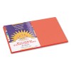CONSTRUCTION PAPER, 58 LBS., 12 X 18, ORANGE, 50 SHEETS/PACK