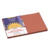 CONSTRUCTION PAPER, 58 LBS., 12 X 18, BROWN, 50 SHEETS/PACK
