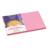 CONSTRUCTION PAPER, 58 LBS., 12 X 18, PINK, 50 SHEETS/PACK