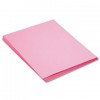 CONSTRUCTION PAPER, 58 LBS., 18 X 24, PINK, 50 SHEETS/PACK