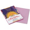 CONSTRUCTION PAPER, 58 LBS., 9 X 12, LILAC, 50 SHEETS/PACK