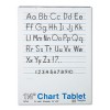 CHART TABLETS W/MANUSCRIPT COVER, RULED, 24 X 32, WHITE, 25 SHEETS/PAD