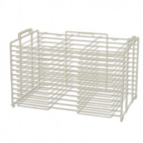 BOARD STORAGE/DRYING RACK, 22W X 28D, WHITE