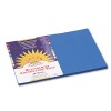 CONSTRUCTION PAPER, 58 LBS., 12 X 18, BRIGHT BLUE, 50 SHEETS/PACK
