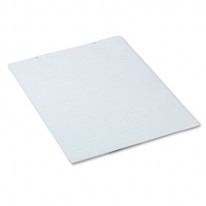 CHART TABLETS W/GLUED TOP, RULED, 24 X 32, WHITE, 70 SHEETS/PAD