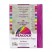 PEACOCK SULPHITE CONSTRUCTION PAPER, 76 LBS., 9 X 12, MAGENTA, 50 SHEETS/PACK