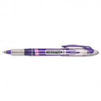 LIQUID FLAIR POROUS POINT STICK PEN, PURPLE INK, MEDIUM, DOZEN