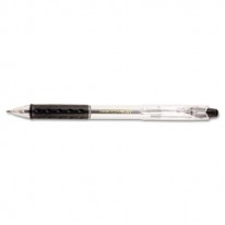 R.S.V.P. RT BALLPOINT RETRACTABLE PEN, BLACK INK, MEDIUM, DOZEN