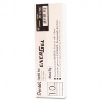 REFILL FOR ENERGEL RTX, ENERGEL DELUXE, METAL TIP, BOLD, BLACK INK