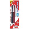 TWIST-ERASE III MECHANICAL PENCIL, 0.7 MM, ASSORTED COLORS, 2/PACK
