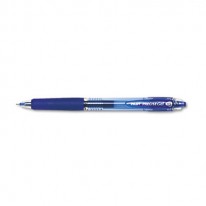 PRECISE RETRACTABLE GEL INK PEN, BLUE INK, FINE, DOZEN