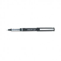 PRECISE V7 ROLLER BALL STICK PEN, NEEDLE PT, BLACK INK, 0.7MM FINE, DOZEN