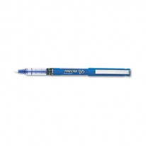 PRECISE V7 ROLLER BALL STICK PEN, NEEDLE PT, BLUE INK, 0.7MM FINE, DOZEN
