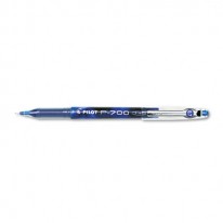 P-700 GEL ROLLER BALL STICK PEN, NEEDLE POINT, BLUE INK, 0.7MM FINE, DOZEN