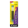 REFILL FOR V BALL RETRACTABLE ROLLING BALL PEN, FINE, BLUE INK