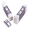 COLOR-CODED KRAFT CURRENCY STRAPS, DOLLAR BILL, $50, SELF-ADHESIVE, 1000/PACK