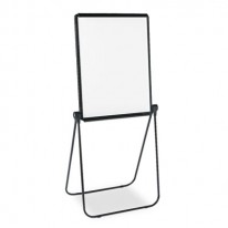 ULTIMA PRESENTATION DRY ERASE EASEL, MELAMINE, 27 X 34, WHITE, BLACK FRAME