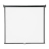 WALL OR CEILING PROJECTION SCREEN, 60 X 60, WHITE MATTE, BLACK MATTE CASING