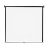 WALL OR CEILING PROJECTION SCREEN, 70 X 70, WHITE MATTE, BLACK MATTE CASING