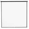WALL OR CEILING PROJECTION SCREEN, 96 X 96, WHITE MATTE, BLACK MATTE CASING